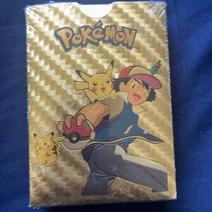 Pokemon Gold Playing Cards ultra rare